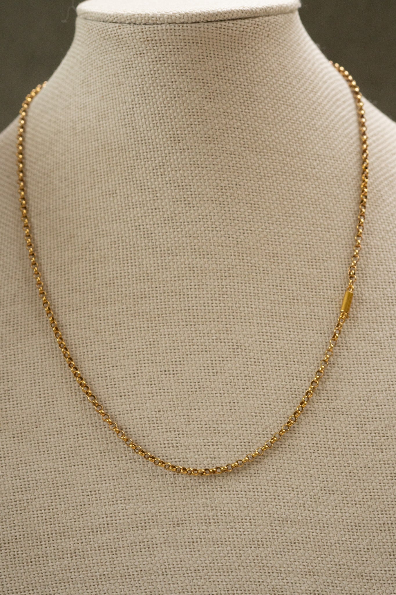 Antique 15ct Gold Belcher with Barrel Clasp