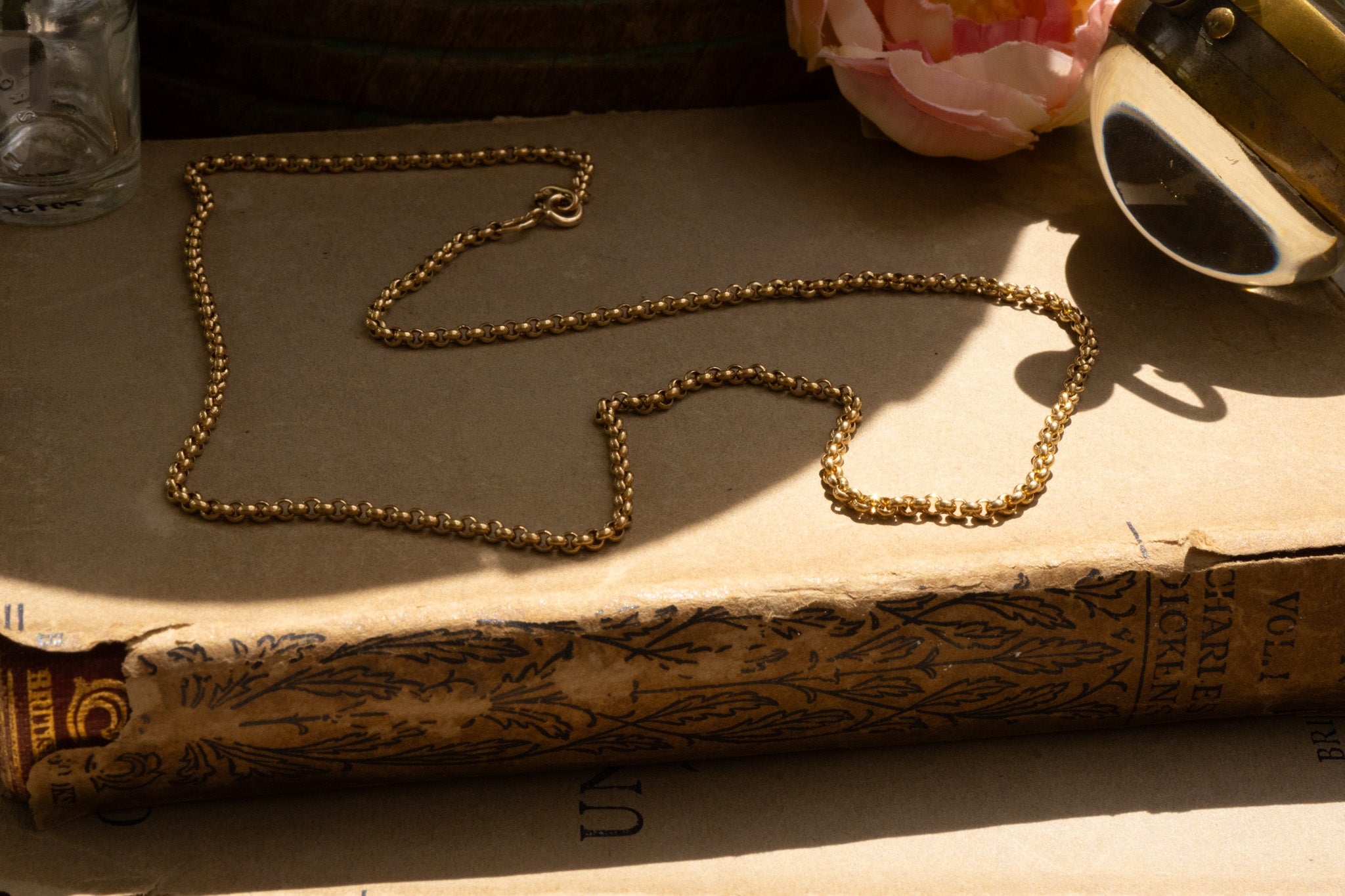 VINTAGE 9CT GOLD MINI BELCHER