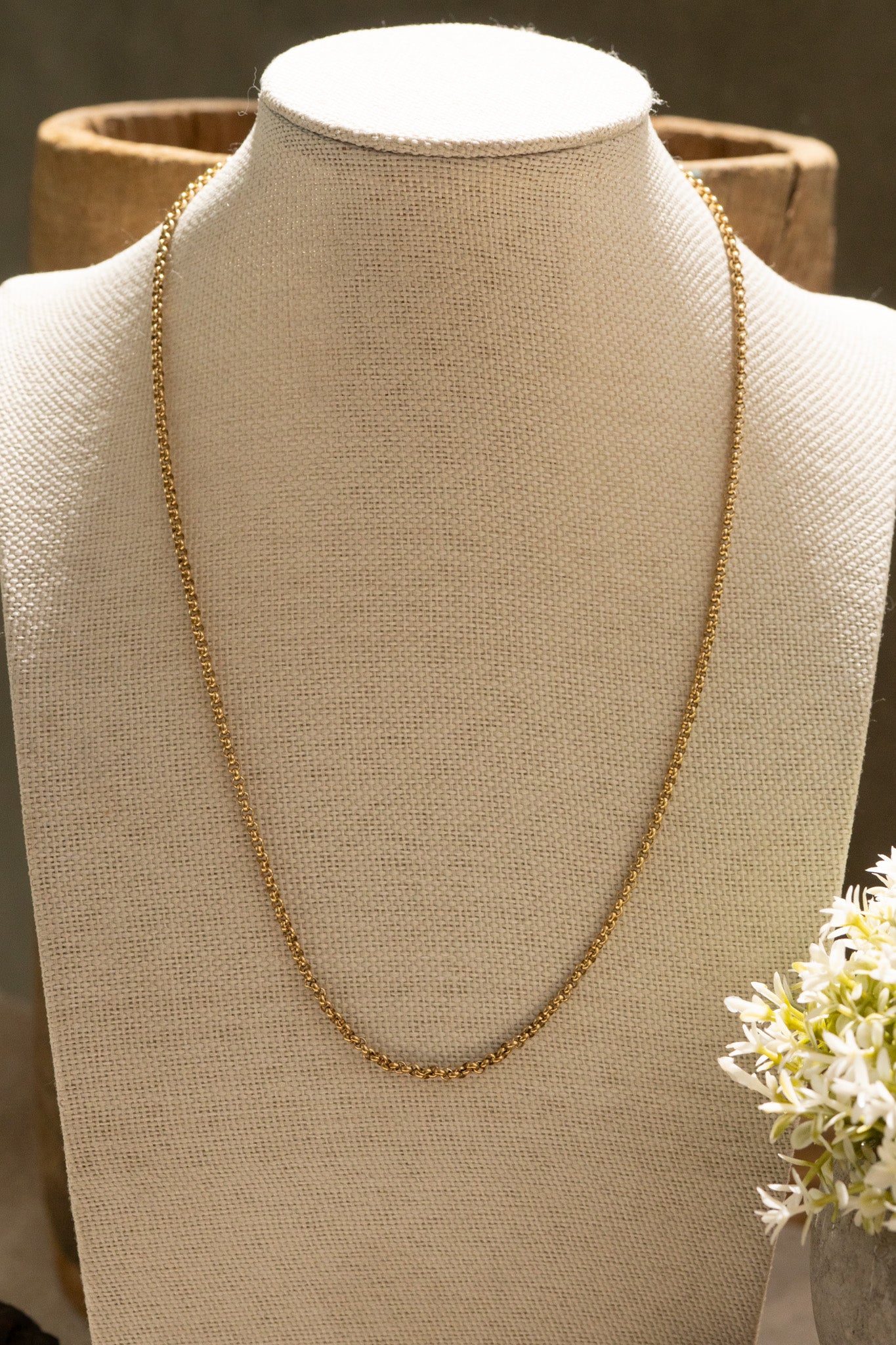 VINTAGE 9CT GOLD MINI BELCHER