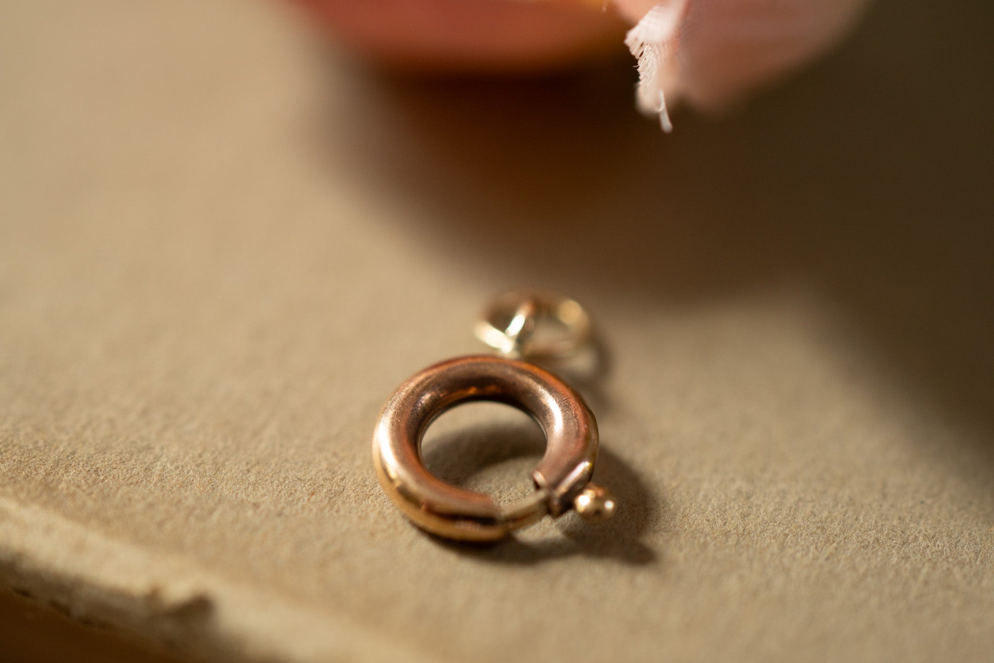9CT GOLD BOLT CLASP