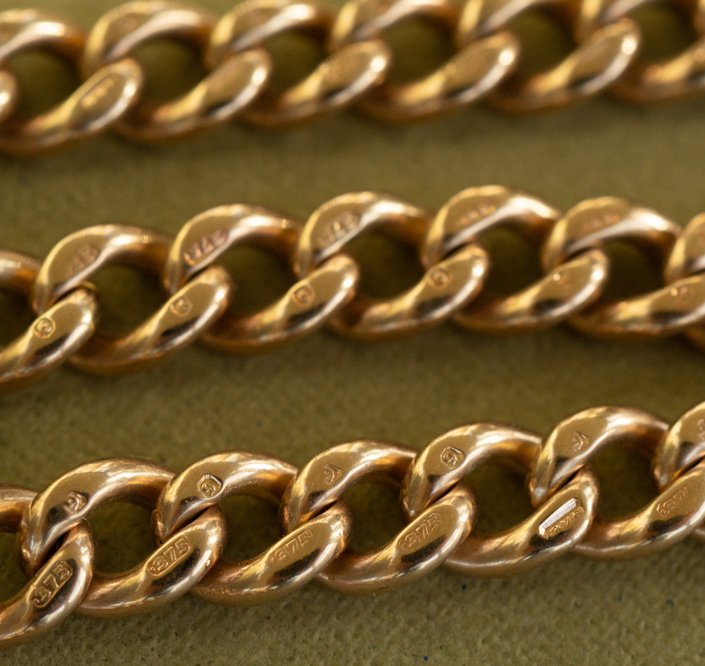 ANTIQUE SOLID ALBERT WITH SWIVEL CLASP AND T BAR image 4