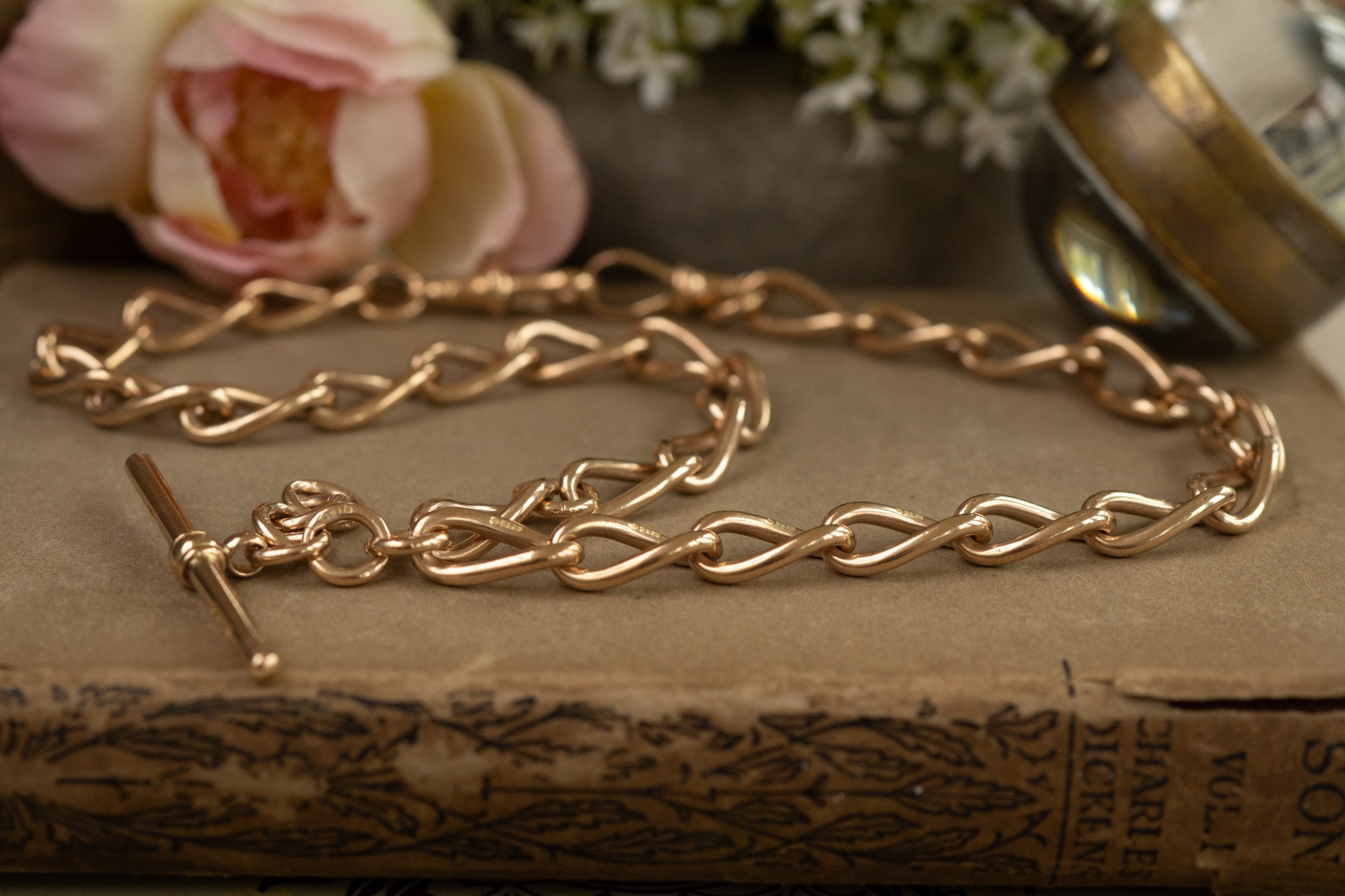 Exceptional Victorian Double Albert Chain, 55.1g