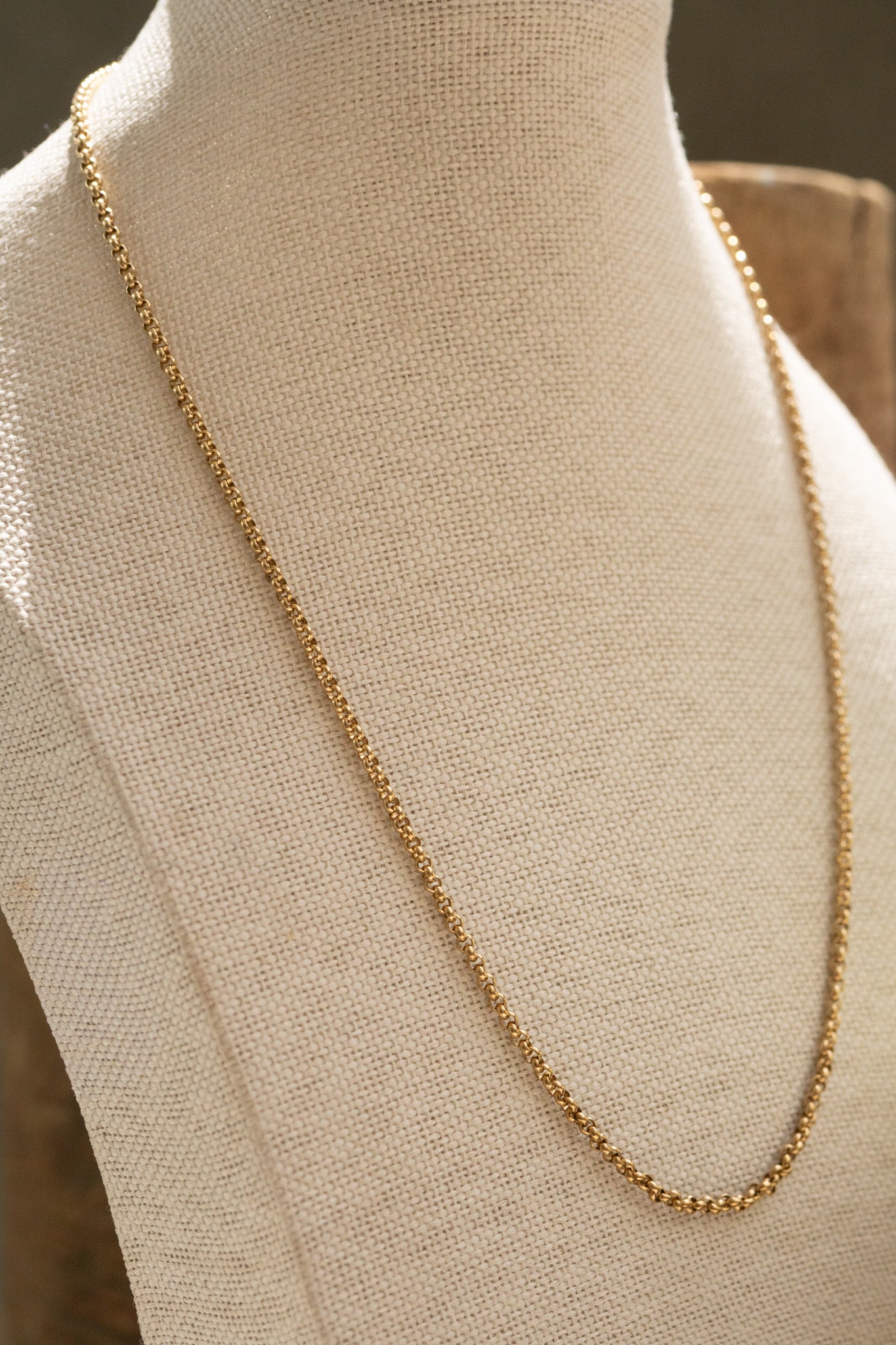 VINTAGE 9CT GOLD MINI BELCHER
