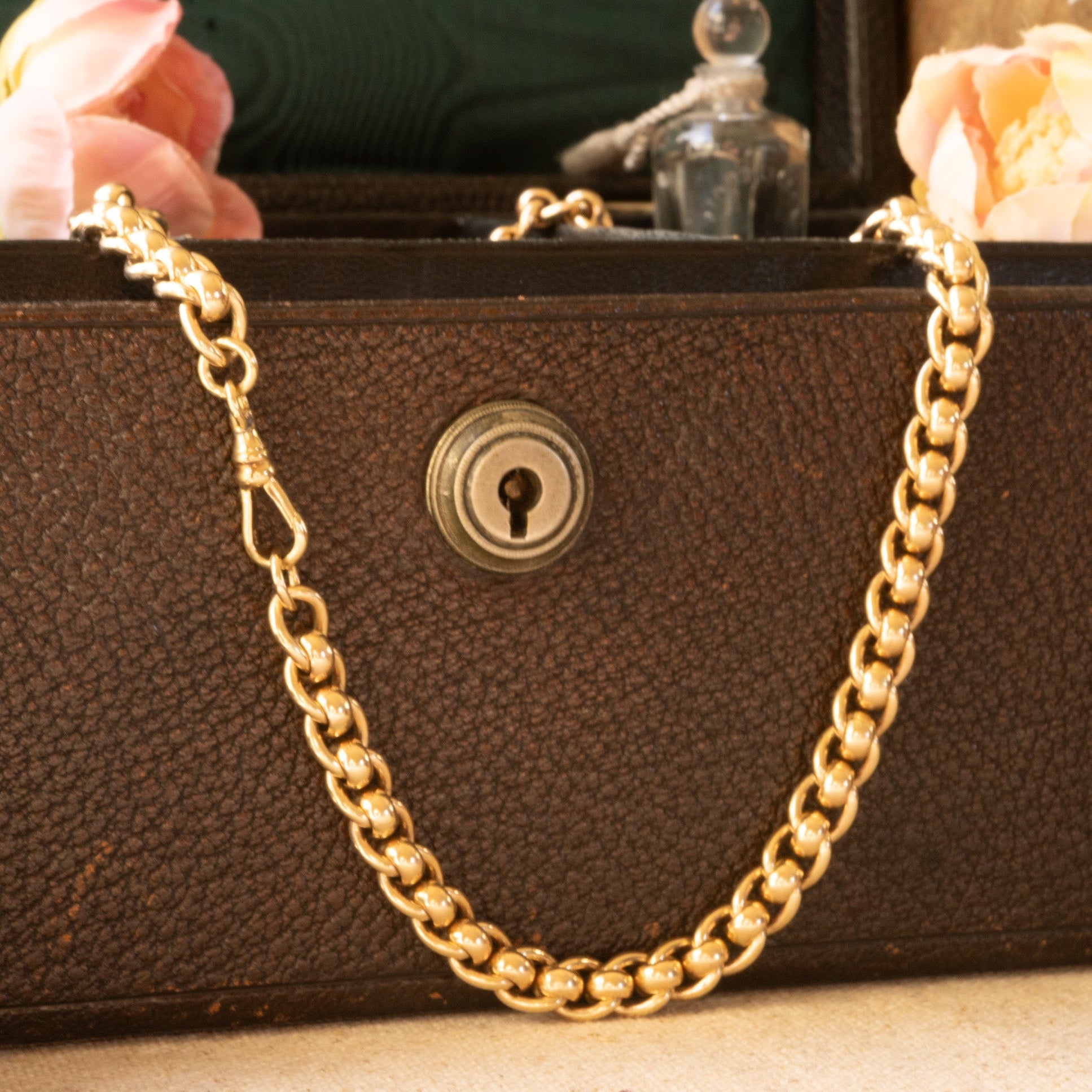 The Rollerball. 71.5g Solid 9ct Gold Chain