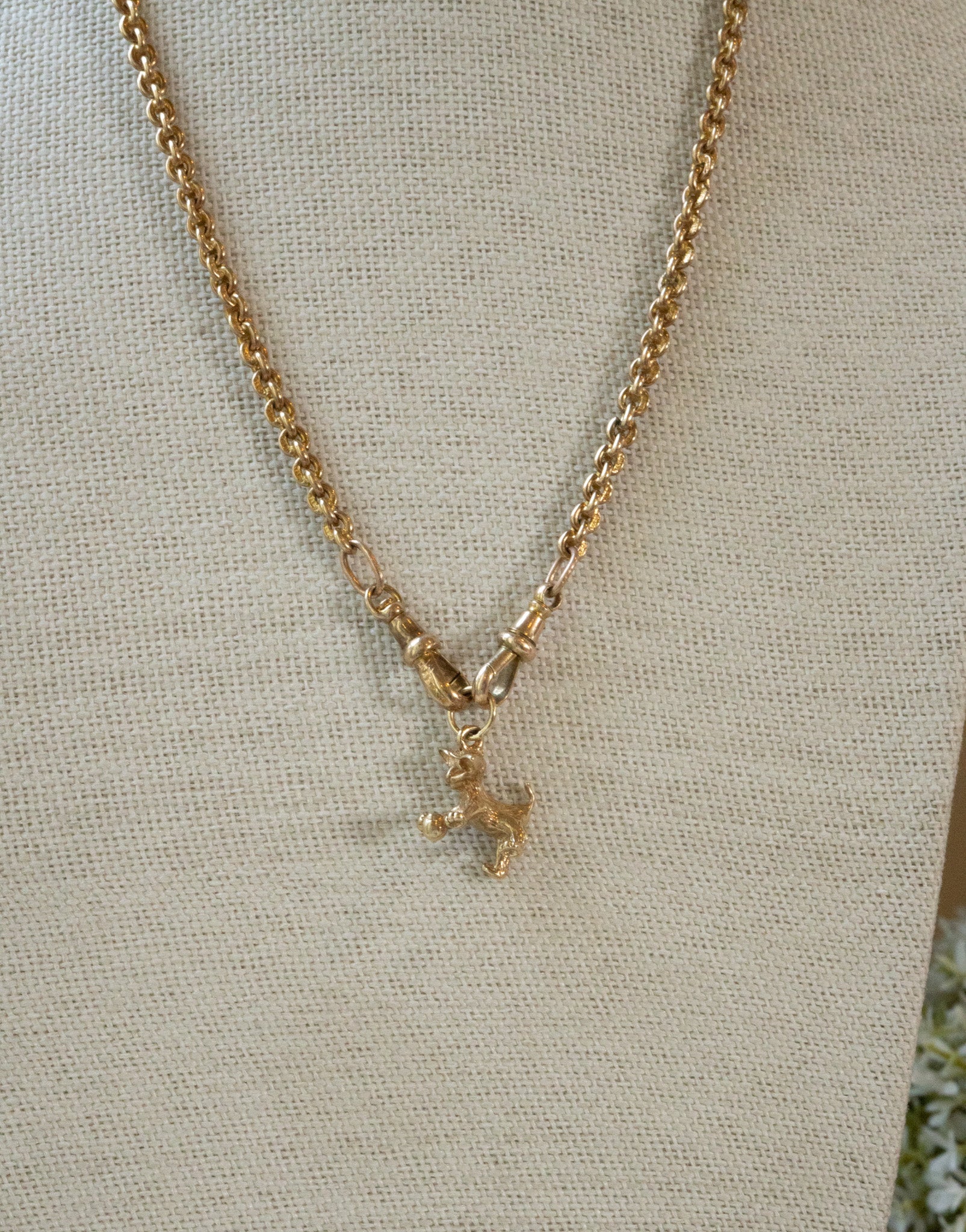 9ct Gold Kitten and Ball Charm