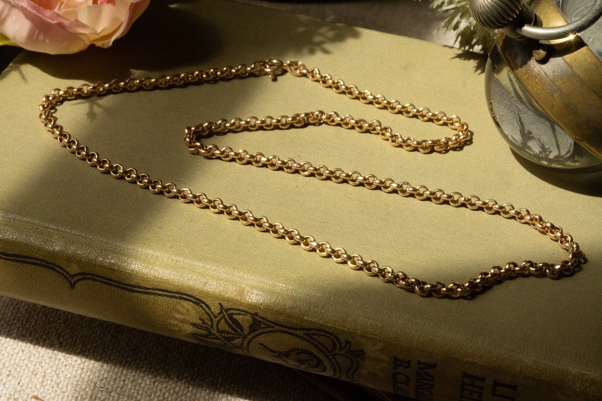 9ct Italian Gold UnoAerre Belcher Chain RESERVED