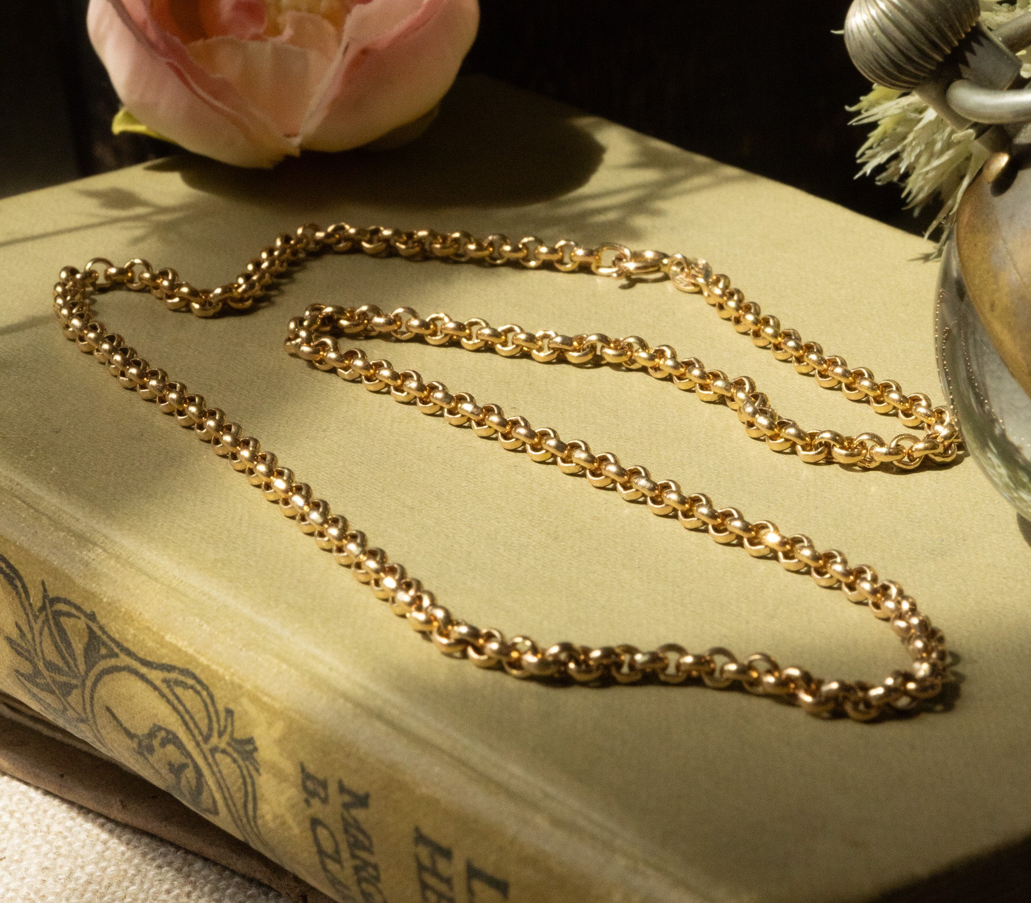 9ct Italian Gold UnoAerre Belcher Chain RESERVED