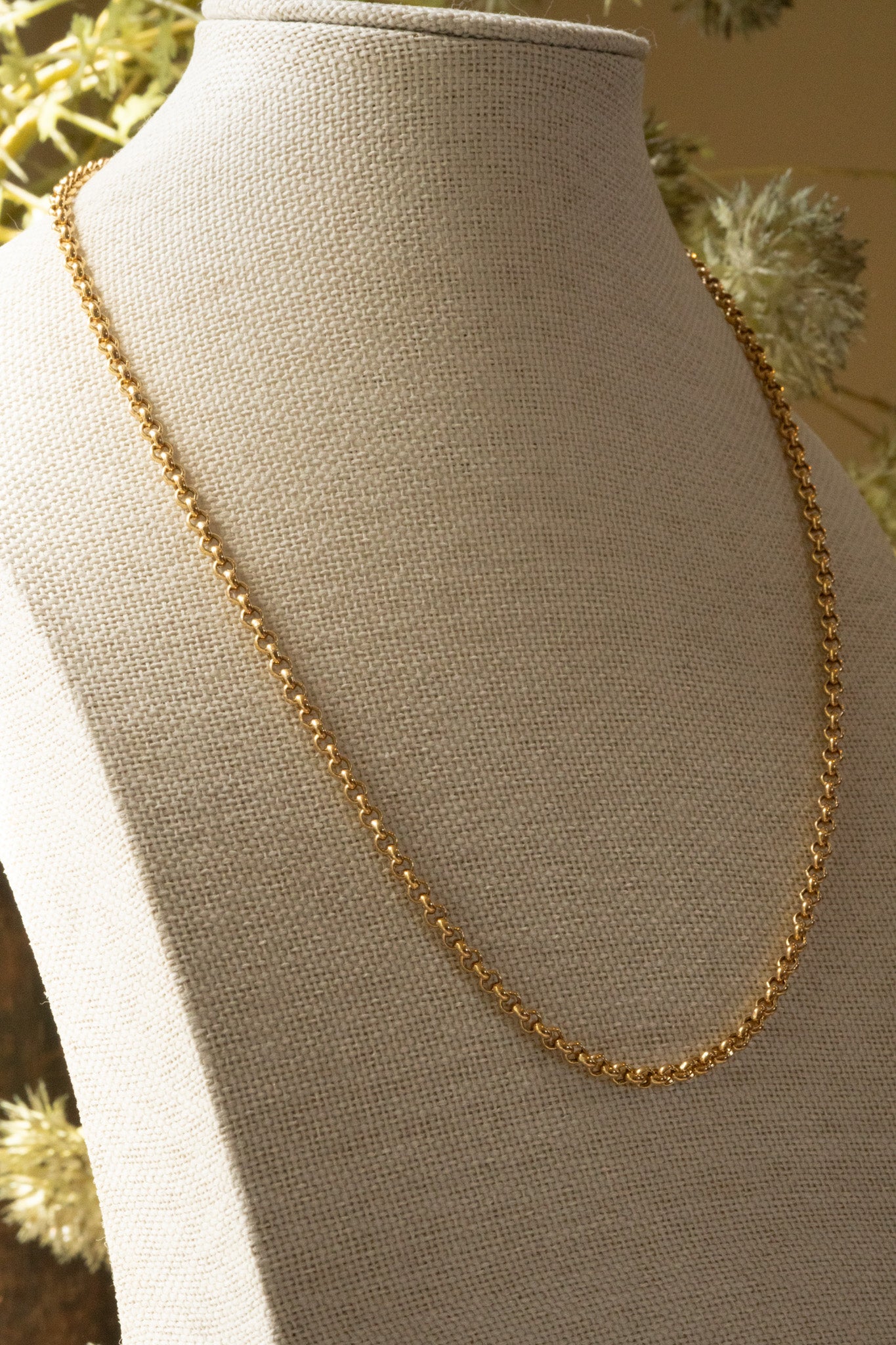 9ct Italian Gold UnoAerre Belcher Chain RESERVED
