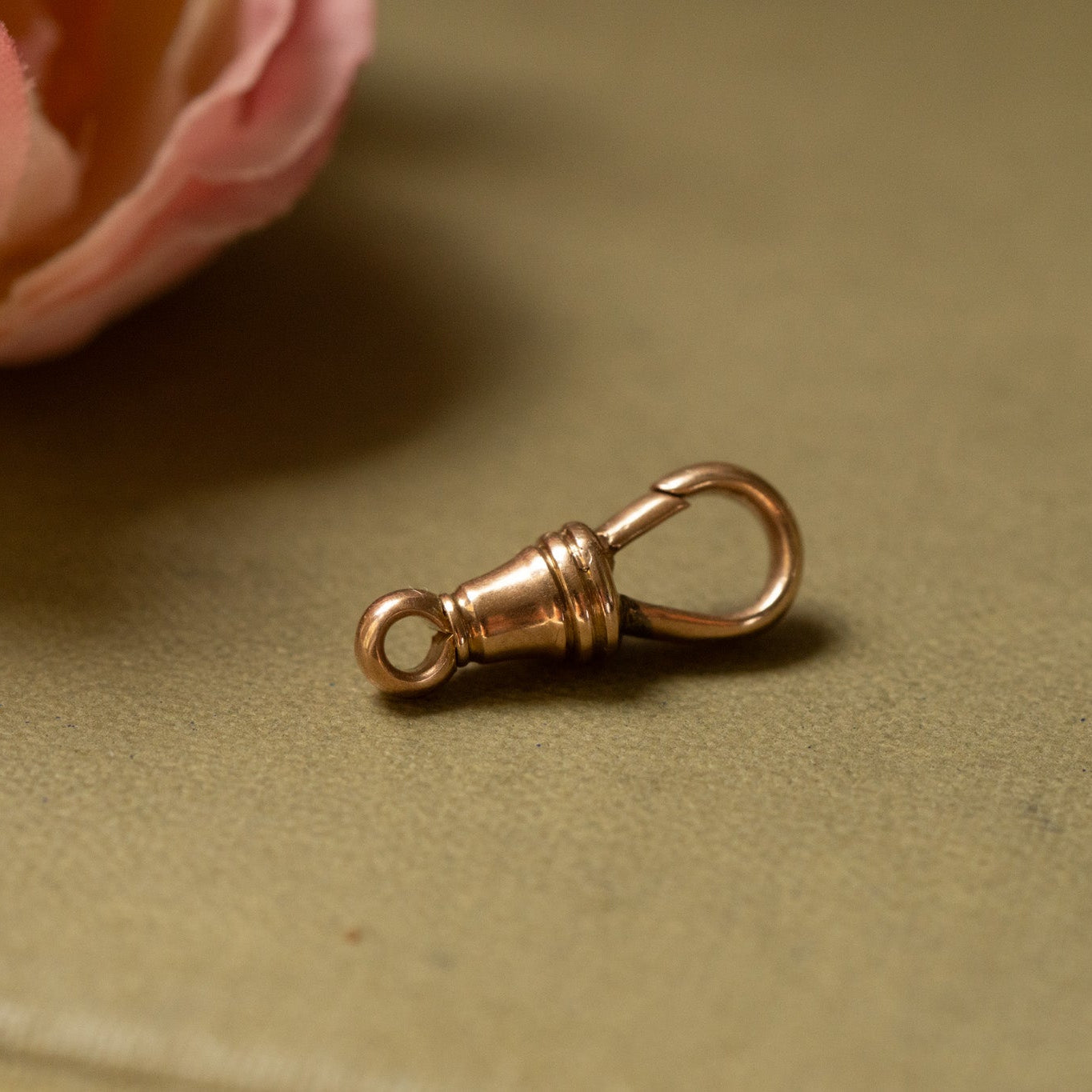 9ct gold antique fixed Albert clasp